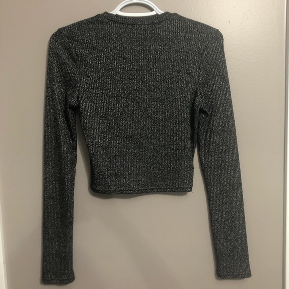 Black/grey Long sleeve top - Picture 4 of 4